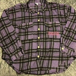 Black Panther plaid shirt